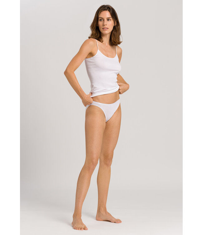 Hanro Cotton Seamless Mini Brief White (071624)