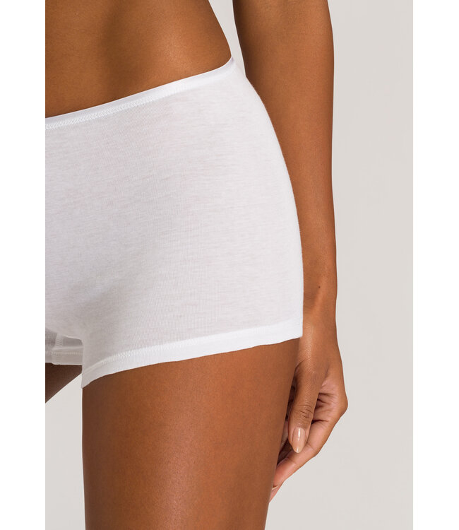 Hanro Cotton Seamless Shortleg White (071631)