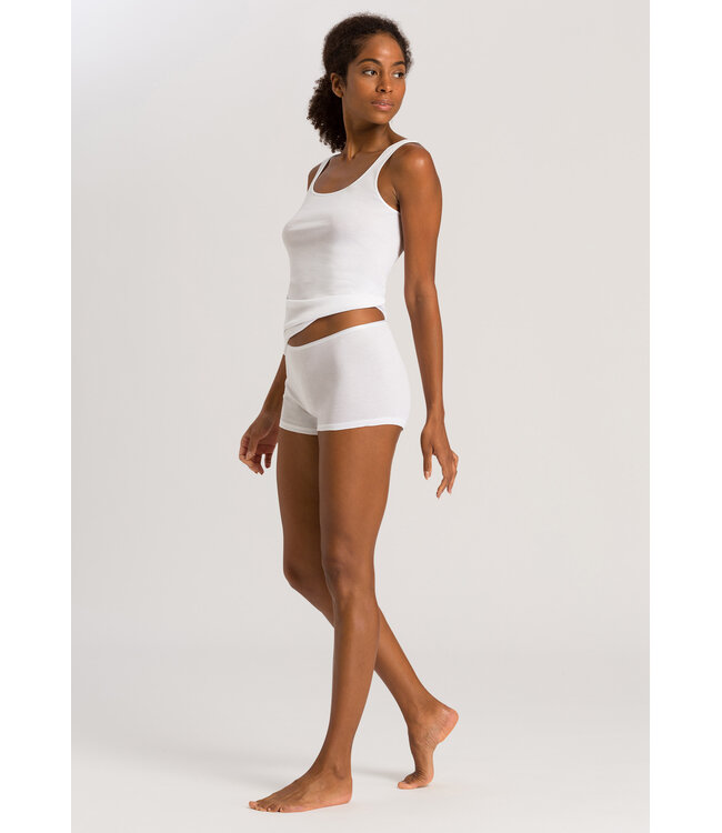 Hanro Cotton Seamless Shortleg White (071631)