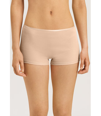 Hanro Cotton Seamless Shortleg Beige