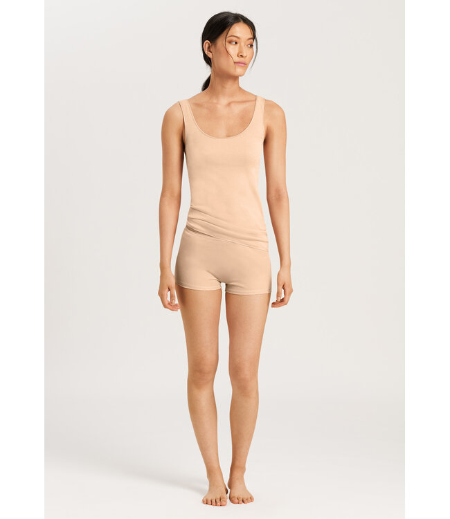 Hanro Cotton Seamless Shortleg Beige (071631)