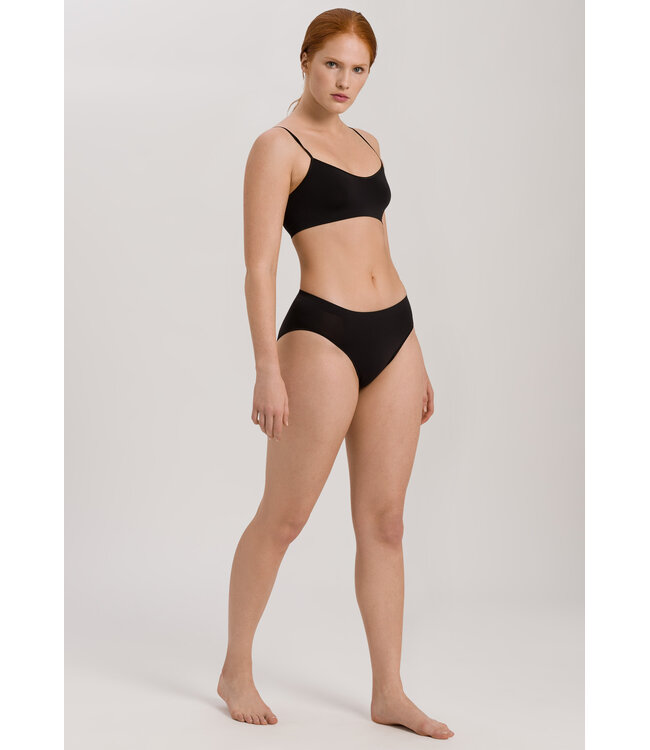Hanro Touch Feeling Midi Brief Black (071812)