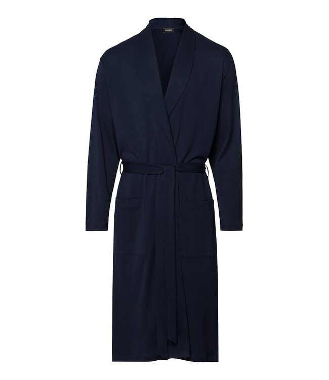 Hanro Night & Day Robe Deep Navy (075755)