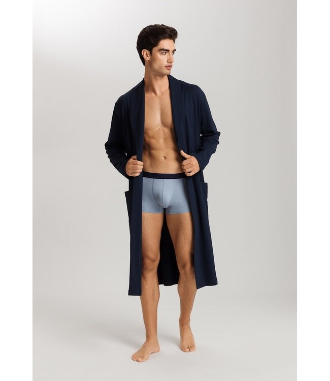 Hanro Night & Day Robe Deep Navy (075755)