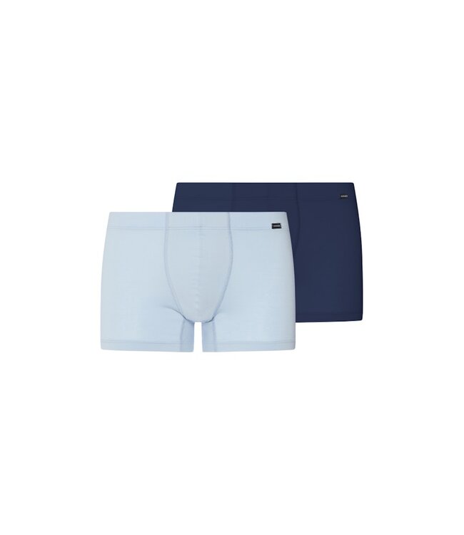 Hanro Cotton Essentials Pants 2-Pack Blue Lagoon | Deep Navy (073079)