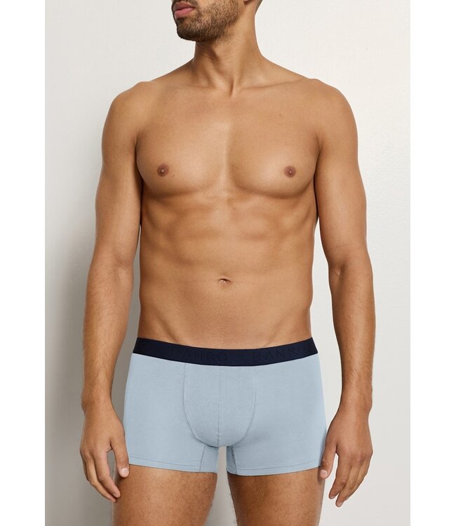 Hanro Cotton Essentials Pants 2-Pack Blue Lagoon | Deep Navy (073078)