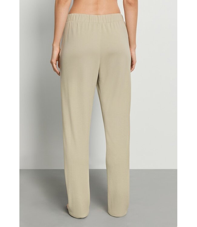 Hanro Pure Comfort Long Pant Olive Stem (078903)