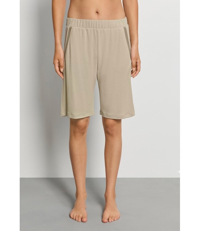 Hanro Pure Comfort Short Pant Olive Stem (078904)