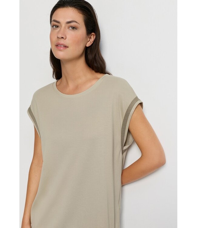 Hanro Pure Comfort Tank Top Olive Stem (078901)