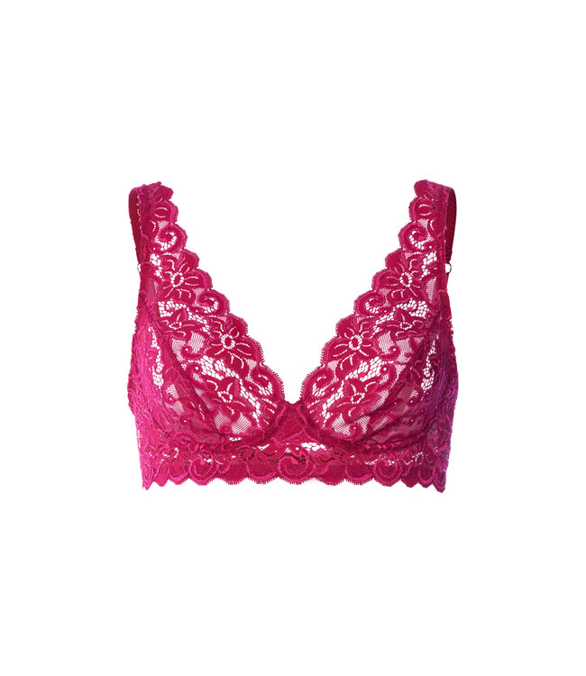 Hanro Moments Soft Cup Bra Light Sangria (071465)