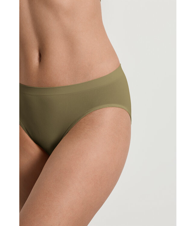 Hanro Touch Feeling Midi Brief Covert Green (071812)