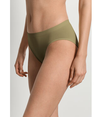 Hanro Touch Feeling Midi Brief Covert Green (SALE)