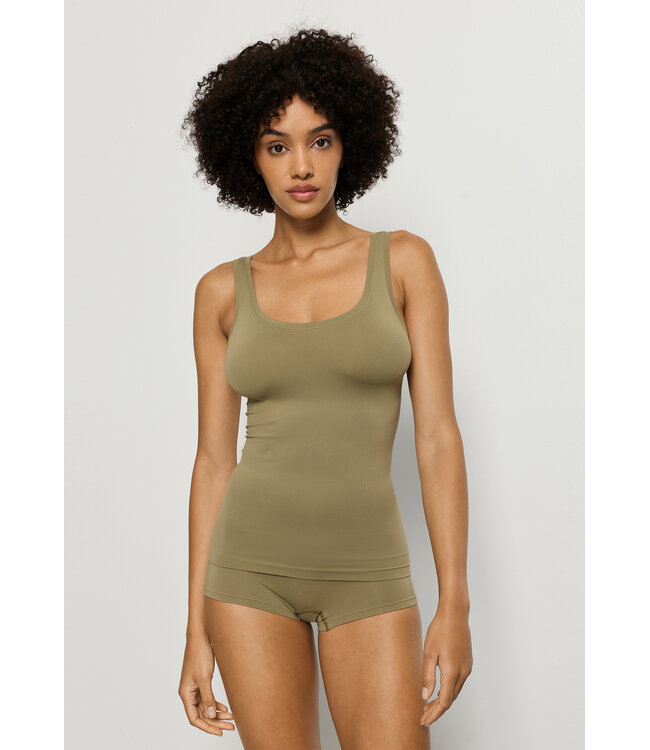Hanro Touch Feeling Top Covert Green (SALE)