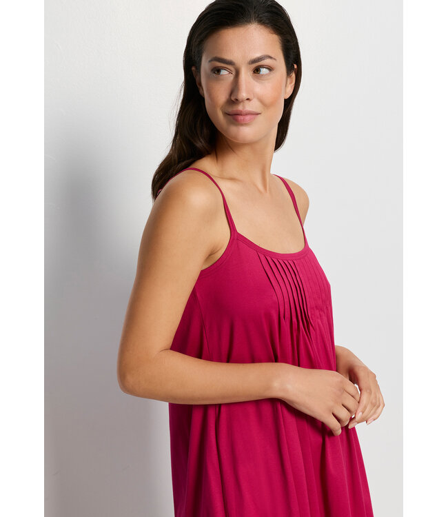 Hanro Juliet Spaghetti Dress Light Sangria (077747)