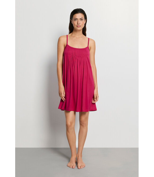 Hanro Juliet Spaghetti Dress Light Sangria (077747)