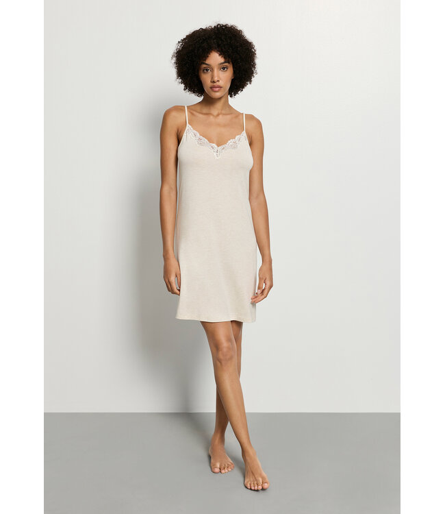 Hanro Natural Elegance Spaghetti Dress Jolly Citrus (074901)