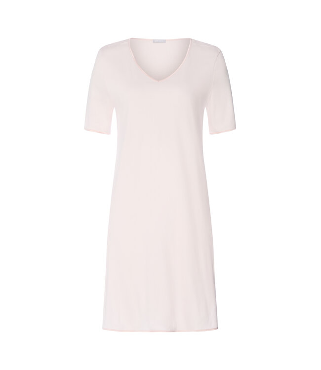 Hanro Cotton Silk Short Sleeve Nightdress Honeydew (074814)