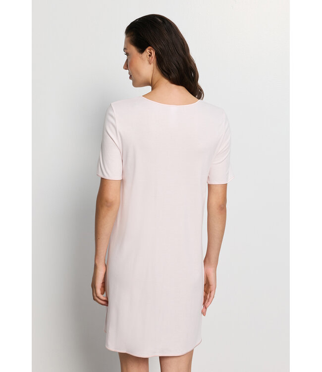 Hanro Cotton Silk Short Sleeve Nightdress Honeydew (074814)