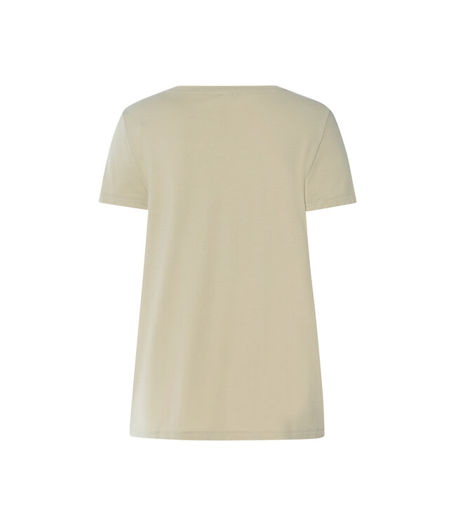 Hanro Sleep & Lounge Short Sleeve Shirt Olive Stem (074842)