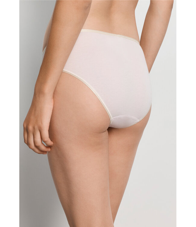 Hanro Cotton Seamless Midi Brief Honeydew (071626)