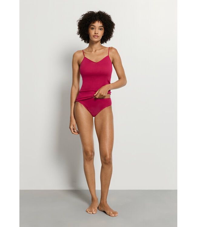 Hanro Cotton Seamless Midi Brief Light Sangria (071626)