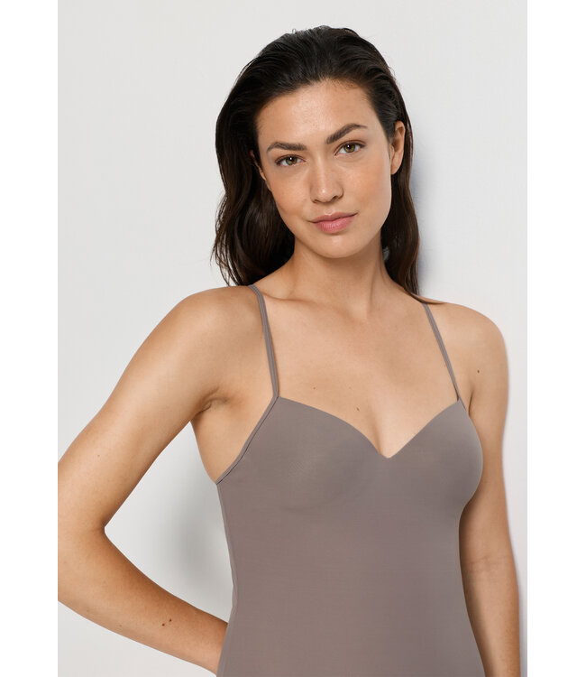 Hanro Allure Padded Bra Camisole Taupe (071462)
