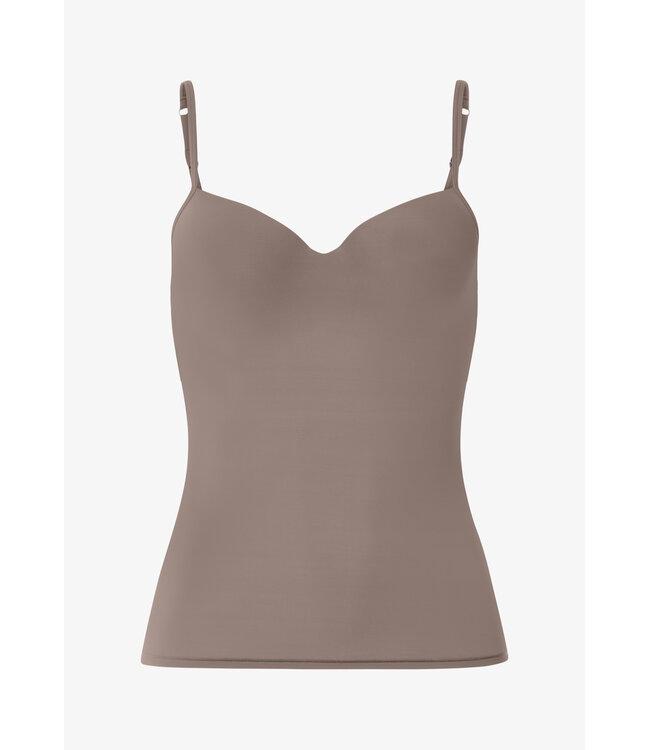 Hanro Allure Padded Bra Camisole Taupe (071462)