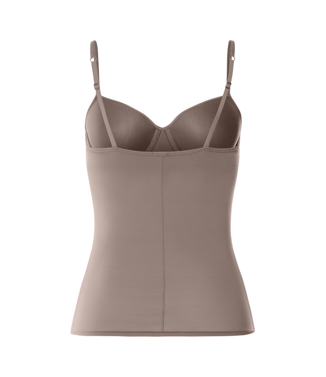 Hanro Allure Padded Bra Camisole Taupe (071462)
