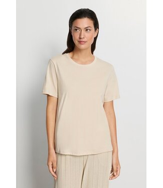 Hanro Natural Short Sleeve Shirt Oyster Gray (SALE)