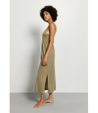 Hanro Laura Sleeveless Nightdress Covert Green (SALE)