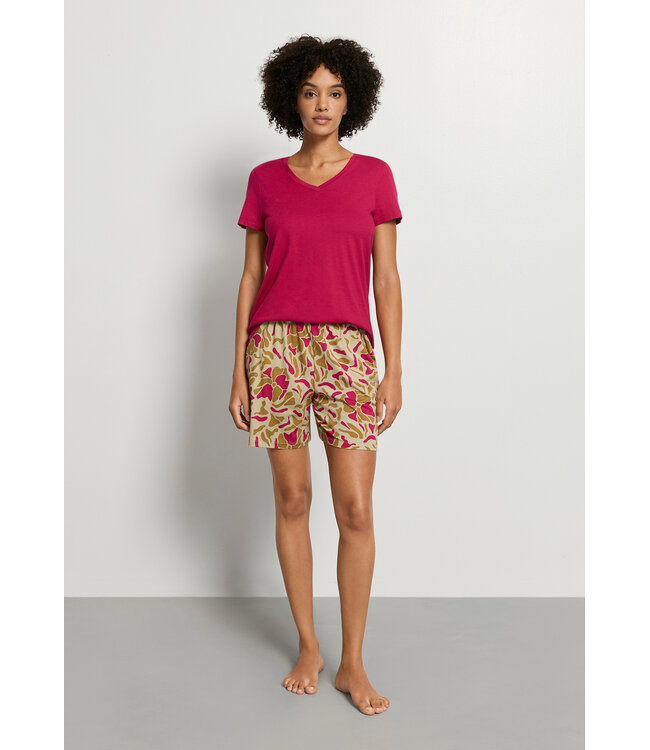 Hanro Sleep & Lounge Short Pant Illustrated Petals (074852)