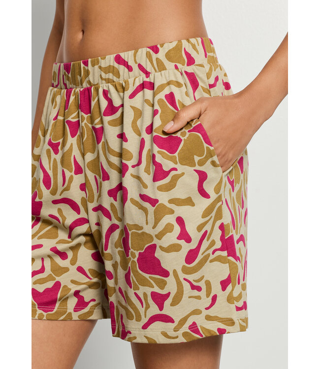 Hanro Sleep & Lounge Short Pant Illustrated Petals (074852)