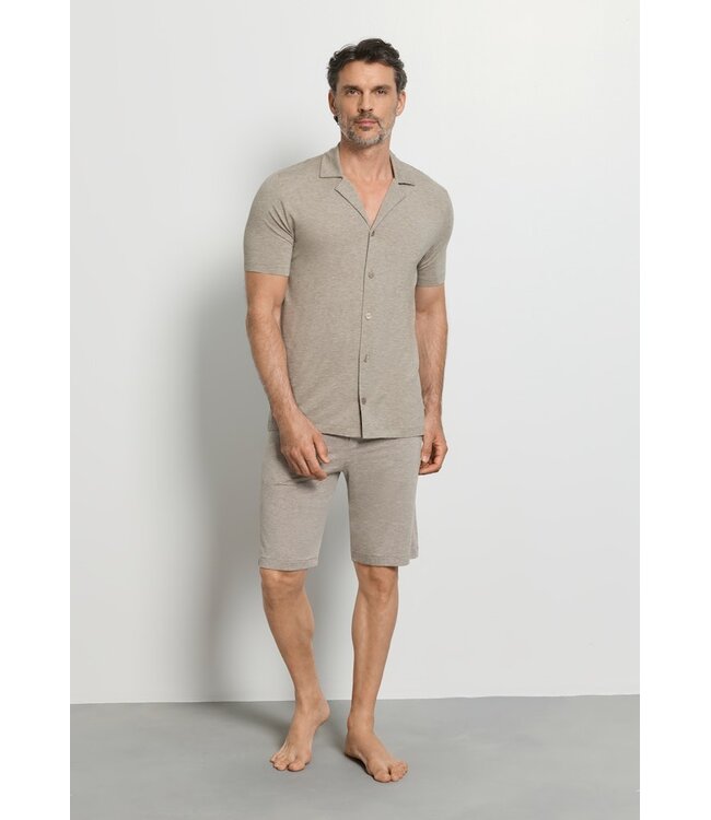 Hanro Casuals Short Pants Hazelnut Melange (075039)