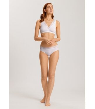 Hanro Cotton Delight Soft Cup Bra White (NEW BASIC)