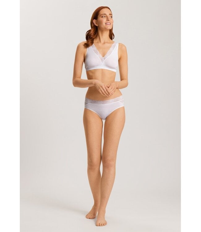 Hanro Cotton Delight Soft Cup Bra White (071838)