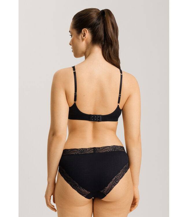 Hanro Cotton Delight Soft Cup Bra Black (071838)