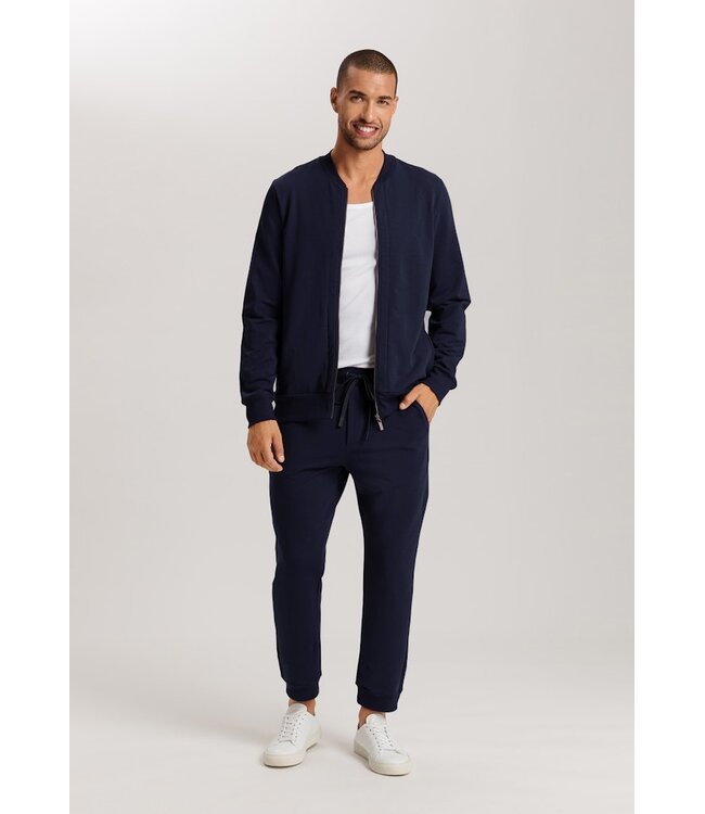 Hanro Natural Living Jacket Deep Navy (075774)