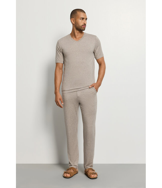 Hanro Casuals Long Pants Hazelnut Melange (075040)