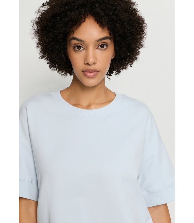 Hanro Natural Living Sweatshirt Watery Blue (078896)