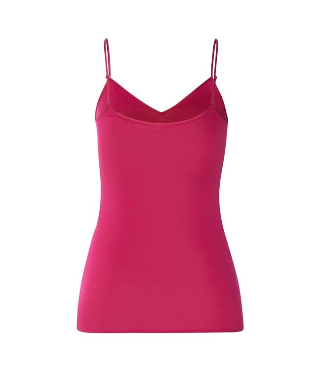 Hanro Cotton Seamless Spaghetti Top Light Sangria (071601)