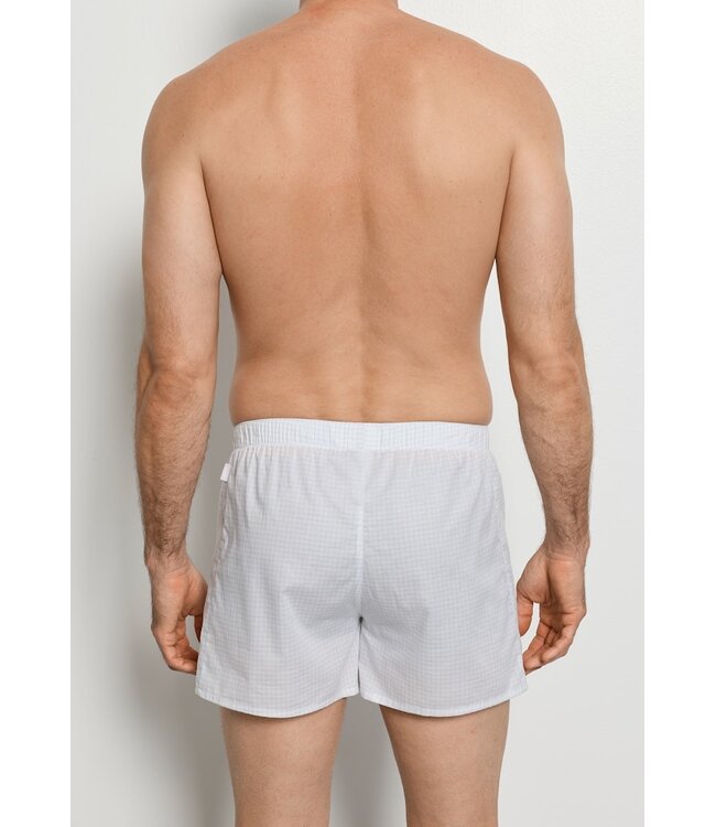 Hanro Fancy Woven Boxer Squared Sky (074013)