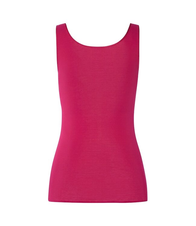 Hanro Cotton Seamless Tank Top Light Sangria (071604)