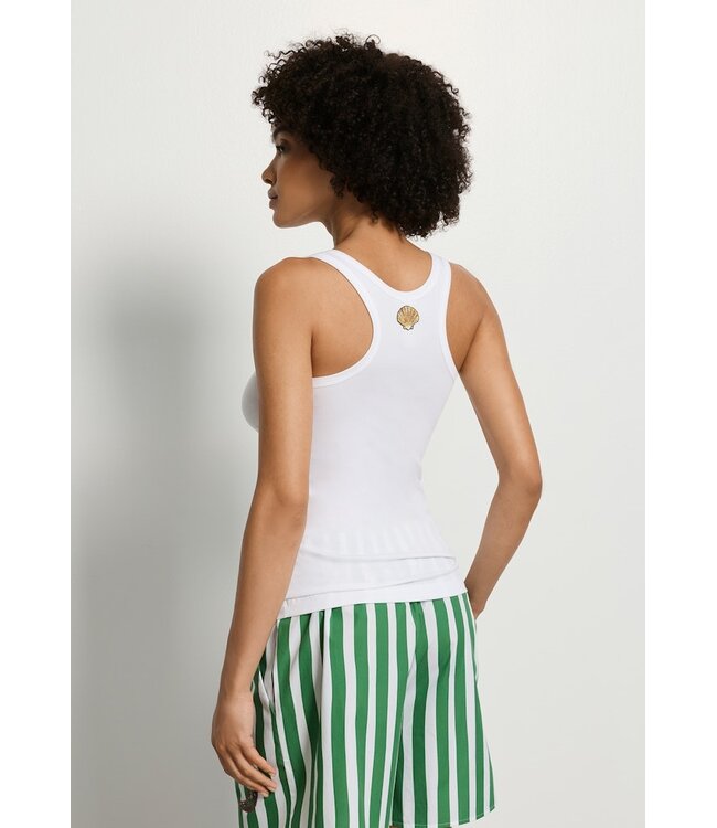 Hanro Charlotte Adam Tank Top White (074717)