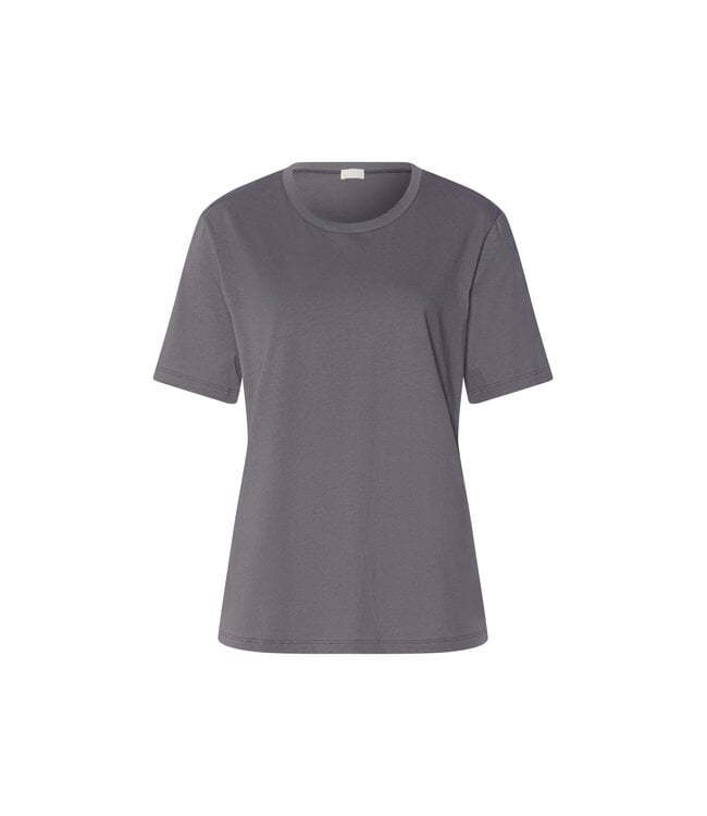 Hanro Natural Short Sleeve Shirt Mercury (078662)