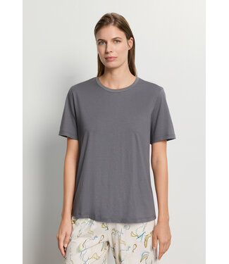 Hanro Natural Short Sleeve Shirt Mercury (SALE)