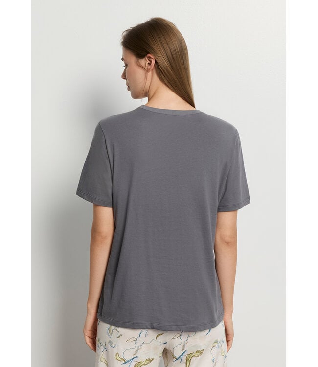 Hanro Natural Short Sleeve Shirt Mercury (078662)