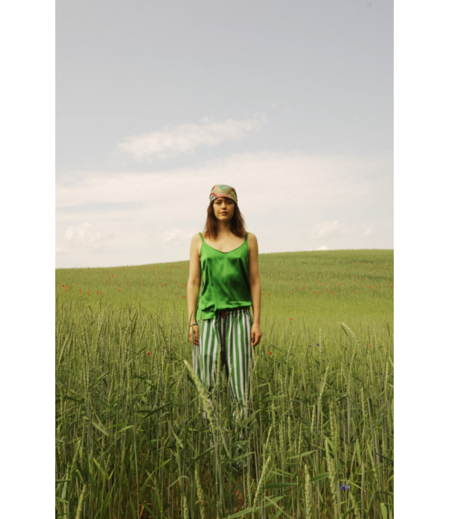 Hanro Charlotte Adam Long Pants Souvenir Stripes (074722)