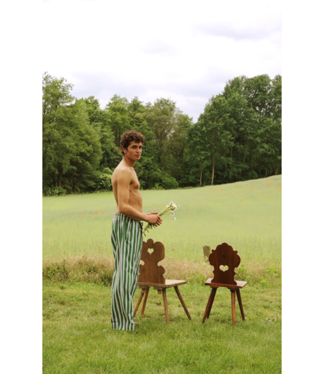 Hanro Charlotte Adam Long Pants Souvenir Stripes (074722)