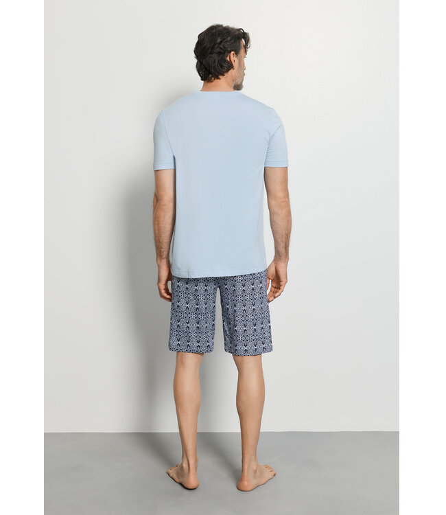 Hanro Night & Day Pyjama Set Heritage Tiles (075758)