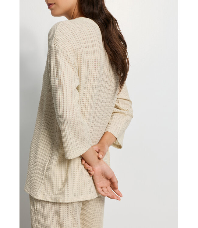 Hanro Summer Knits Shirt Oyster Gray (078907)